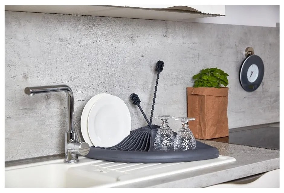 Suport de colț pentru scurs vase Wenko Dish