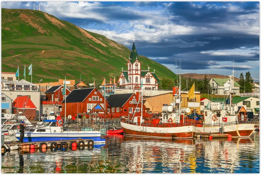 Tablou - Húsavík (90x60 cm)