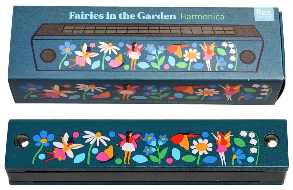 Jucărie muzicală Harmonica Fairies in the Garden – Rex London