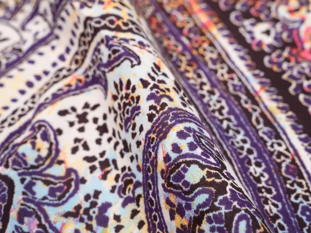 Lenjerie de pat din microfibra violet CHANTAL Dimensiune lenjerie de pat: 70 x 80 cm | 140 x 200 cm