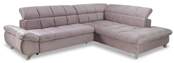 Coltar Extensibil Gemini, Dreapta, Roz, 312 X 78 X 234 Cm