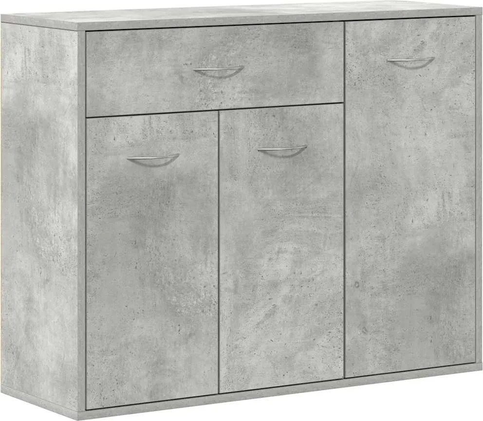 vidaXL Dulap, gri beton, 88 x 30 x 70 cm, lemn prelucrat