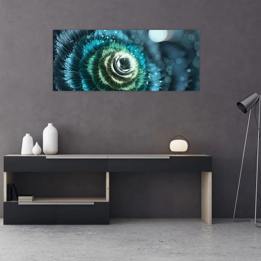 Tablou - Floare detailu (120x50 cm)