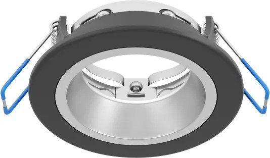 Eglo 902298 - Plafonieră LED YEBRA-Z RGBW, dimabilă, cu sticlă fumurie, LED/4,8W/230V IP44, negru