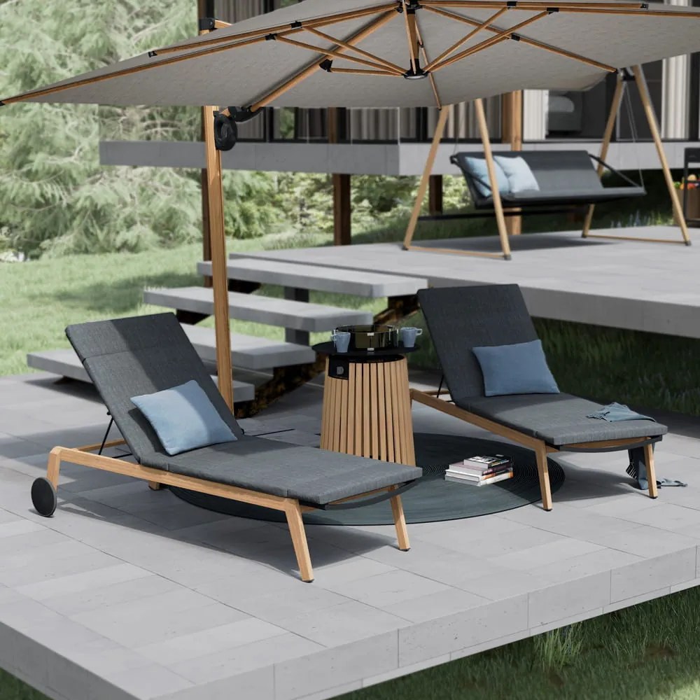 Șezlong de grădină Duisburg