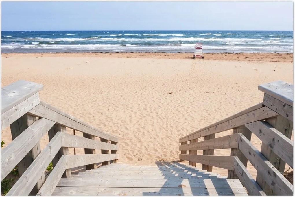 Tablou - Plajă (90x60 cm)