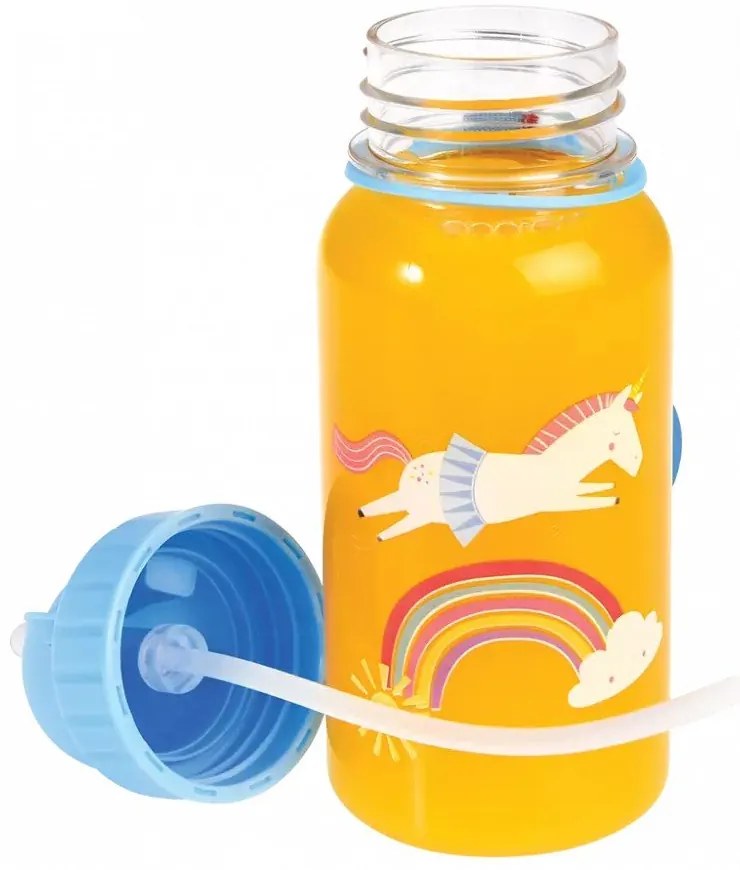 Sticlă pentru copii albastră din tritan 500 ml Magical Unicorn – Rex London