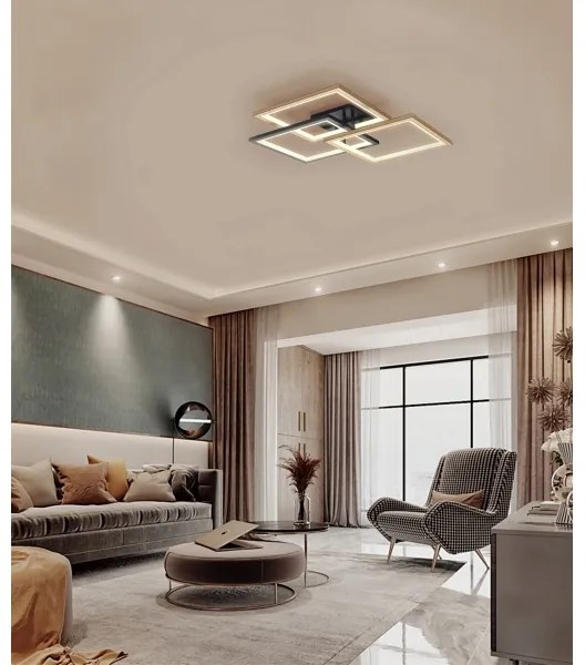 Wofi 9022-306S MATERA LED plafonieră dimabilă 40W 230V