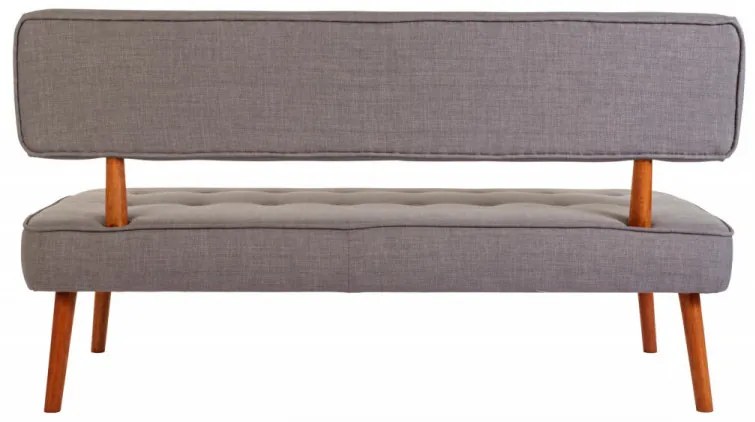 Canapea 2 Locuri, Lemn Solid, Westwood Loveseat, Gri