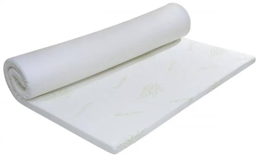 Topper saltea Green Future, Aloe Vera 7 zone de confort 180x200 cm
