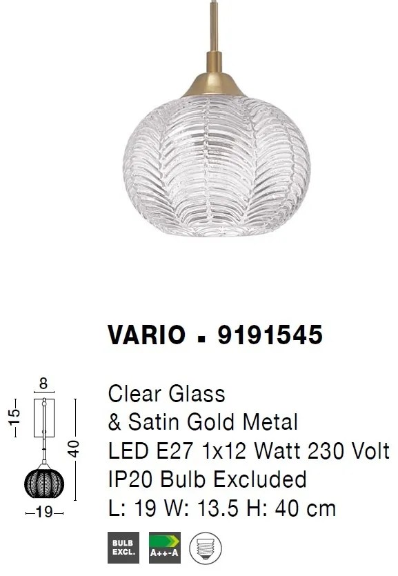 Aplica design modern VARIO