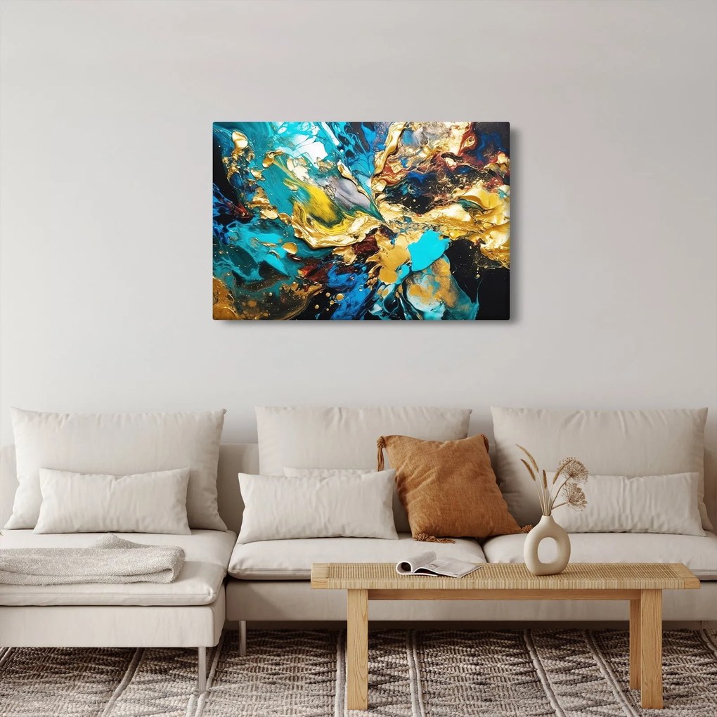Tablou - Pictură în ulei texturată (90x60 cm)