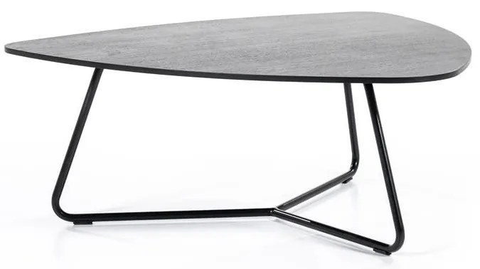 Masuta de cafea Moos 85x95 cm neagra