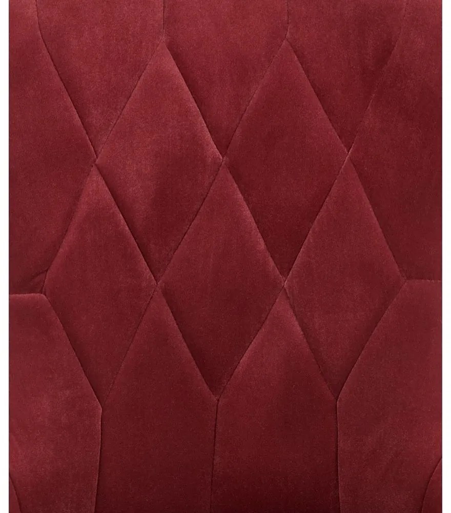 Scaun de bucaterie Rilla, visiniu / negru