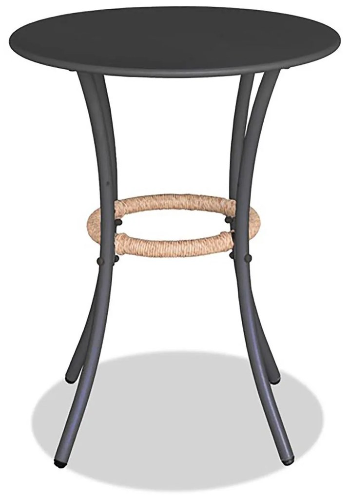 Set mobilier de grădină Abril (natural + antracit) (pentru 2 persoane). 1121234