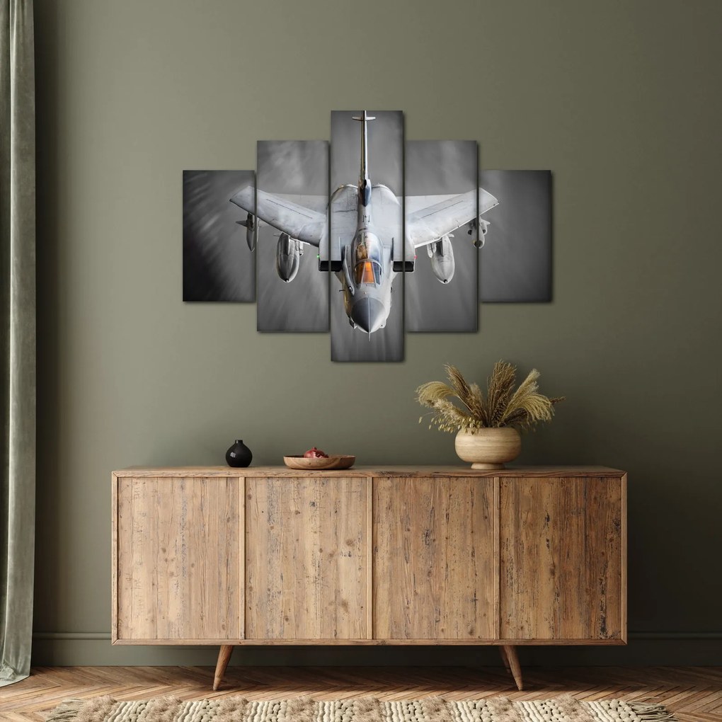 Tablou - Avion de vânătoare (150x105 cm)