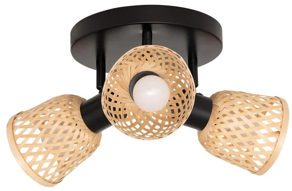 Atmosphera - Aplică spot LIO 3xE14/25W/230V din bambus