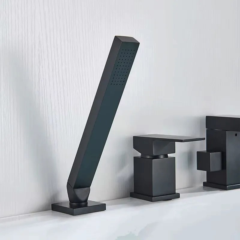 Baterie pentru cada Rea Glen Negru Black trei piese
