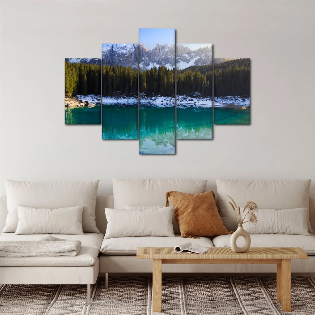 Tablou - Lacul Karersee (150x105 cm)