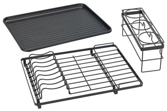 WENKO 54798100 - Scurgător de vase AMY 42,5x31,5 cm negru