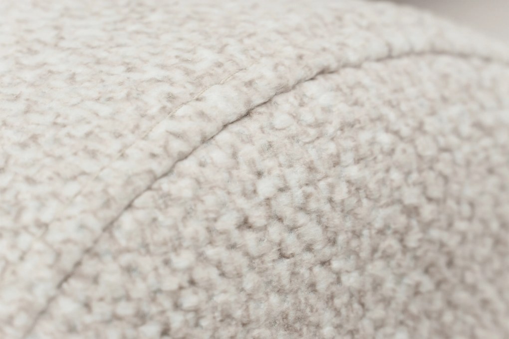 Colțar extensibil cu funcție de dormit Lotulis Mini dreapta - crem material hidrofob Blur 01