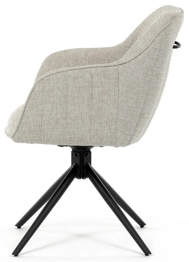 Set de scaune de sufragerie cu mecanism deîntoarcere HC-536 CRM2, 2 buc.
