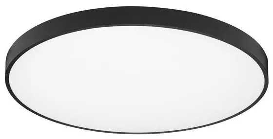 Plafoniera LED moderna design slim PERFECT 80cm negru 3000K Dimmable