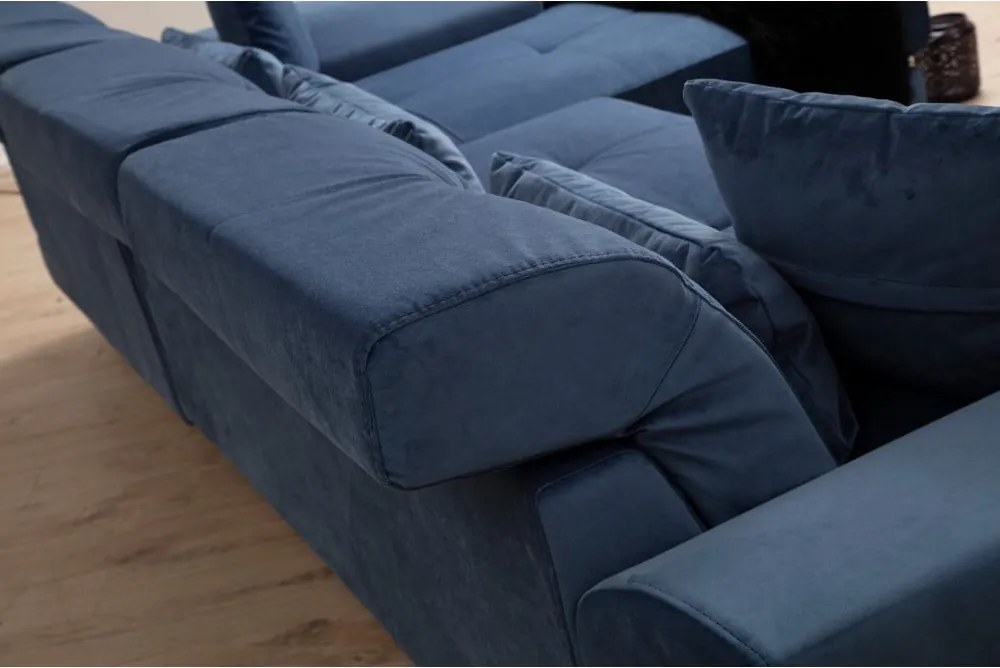 Colțar albastru (colț pe partea dreaptă) Frido – Balcab Home