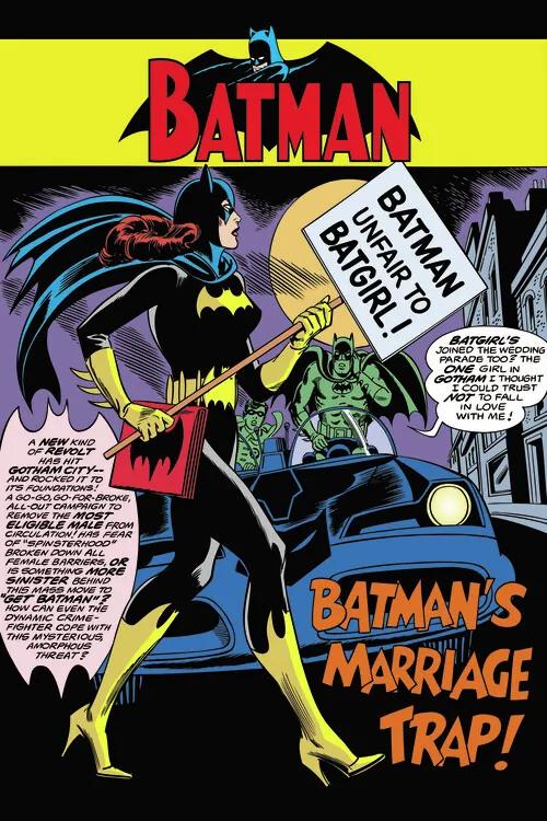 Poster de artă Batman's marriage, (26.7 x 40 cm)