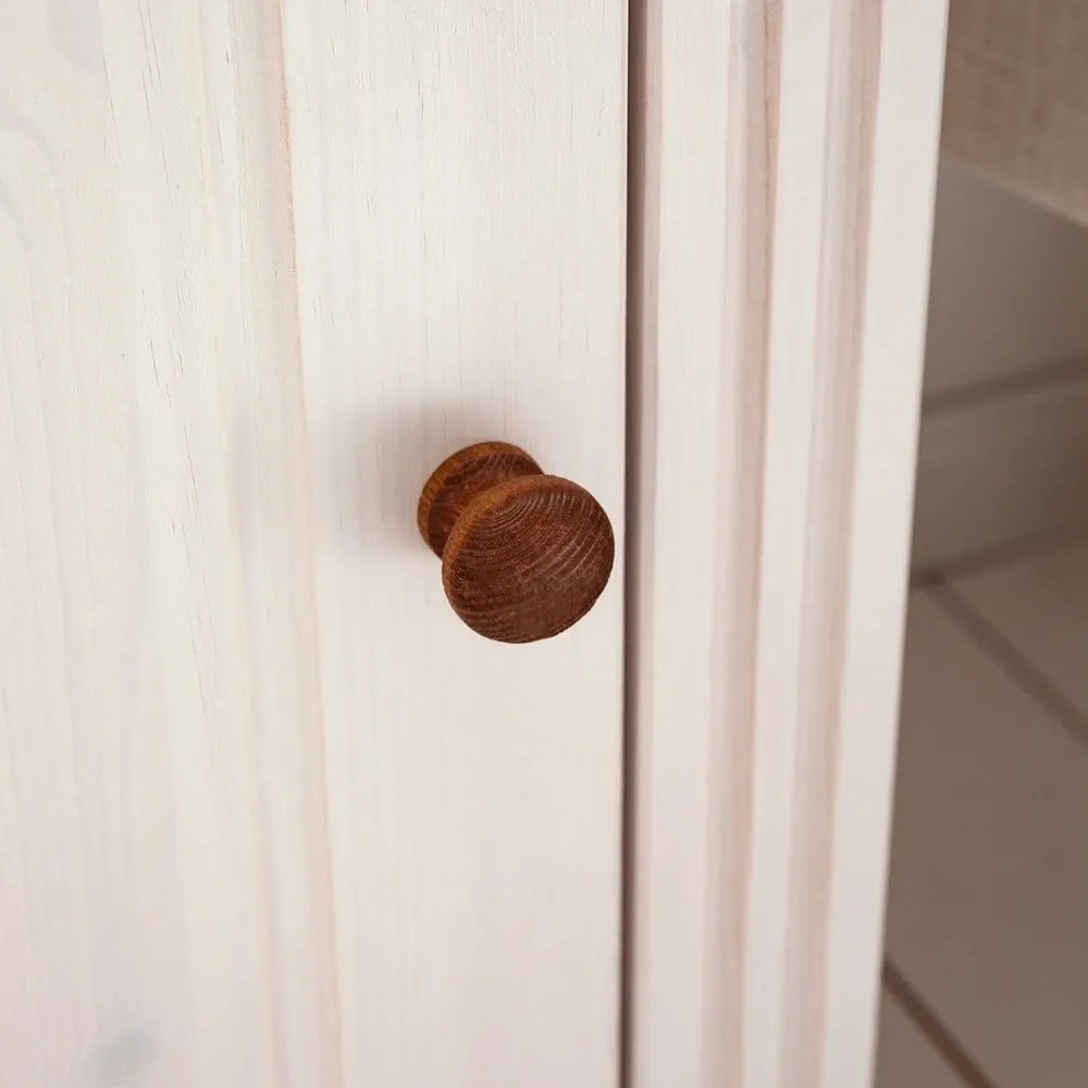 Birou cu blat din lemn de pin 50x140 cm Anita – Støraa