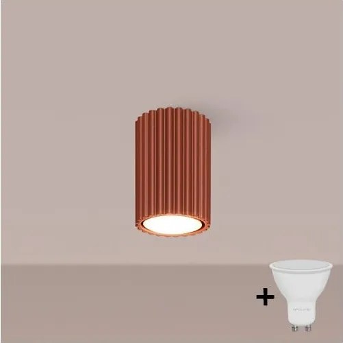 BRILAGI - Spot LED CRESTO 1xGU10/10W/230V 10 cm portocaliu