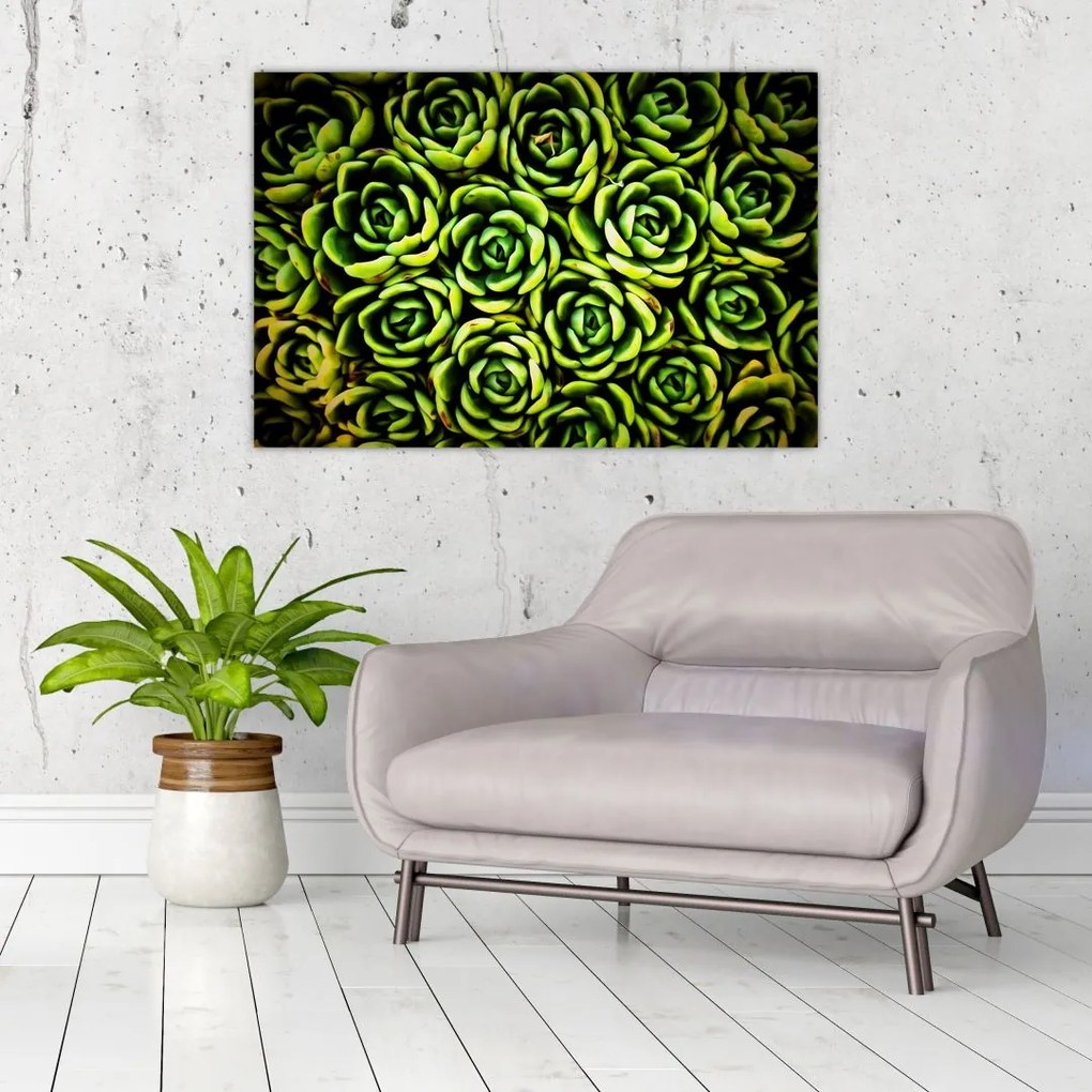 Tablou cu flori de piatră (90x60 cm)