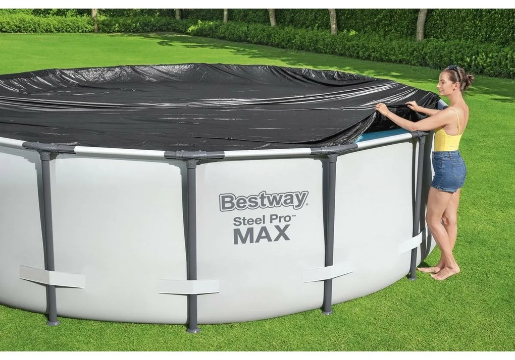 Acoperiș pentru piscină circulară Bestway 305 cm