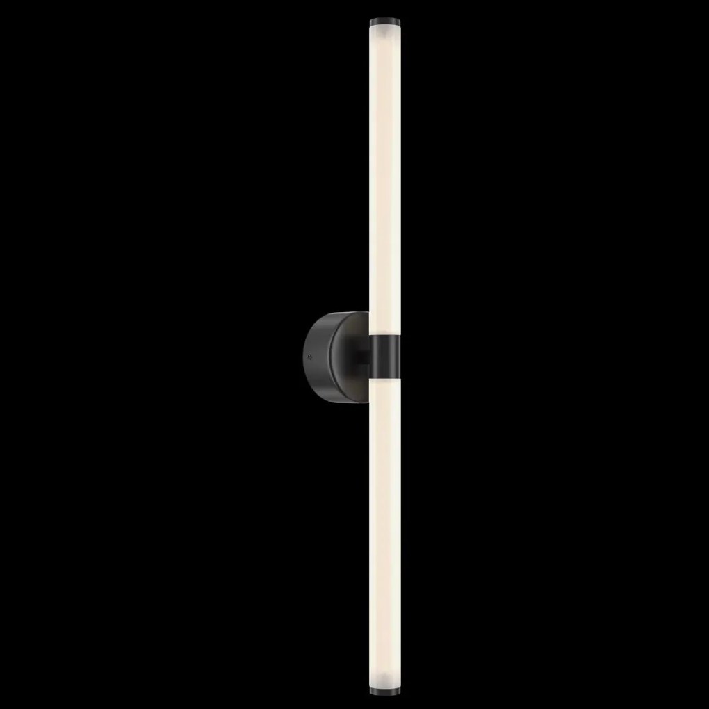 Aplica de perete LED design high-tech minimalist Axis negru