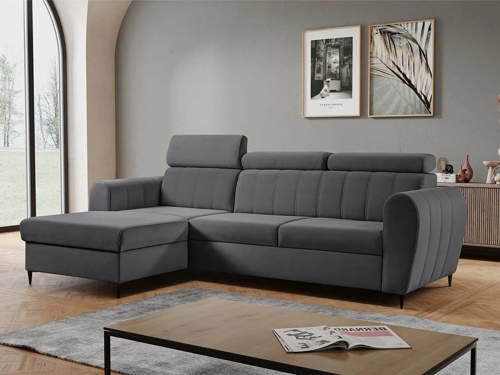 Colțar Potazuro Mini (Gri închis) (cu sp. depozitare) (S). Promo -17%. 1105231