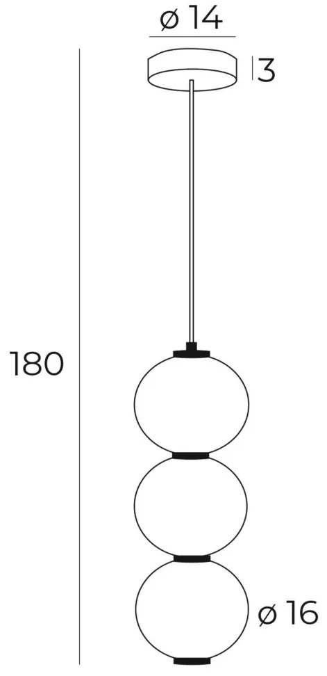 Lustra, Pendul LED design modern TAMA