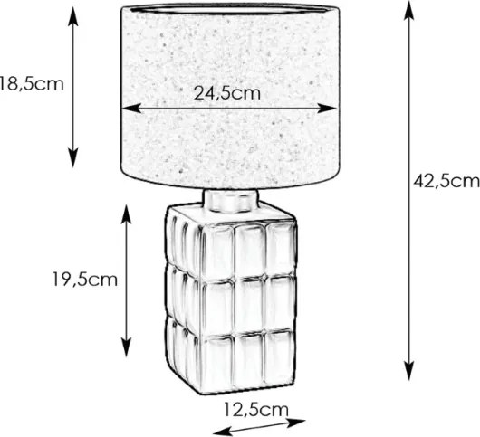 Lampă de masă CUSCINI 1xE14/40W/230V Markslöjd 108248