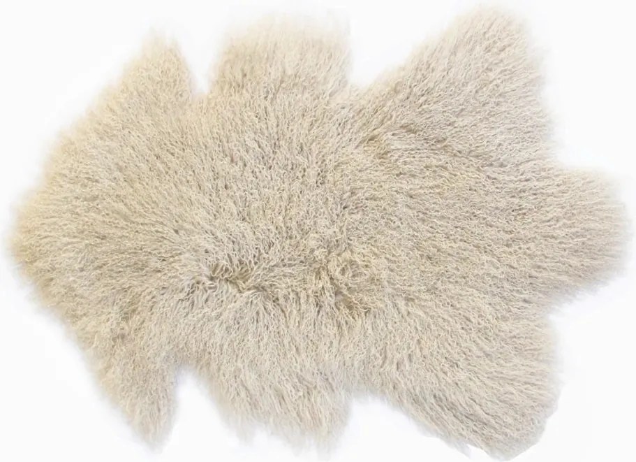 Covor din blana de oaie Tibetan Long Wool Single 80x50cm