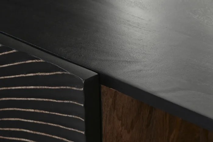 Comoda TV din lemn de mango si metal " Mandala "