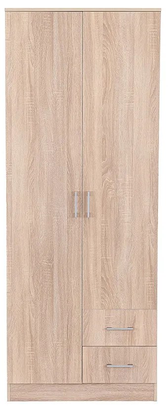Dulap Miami 80x205 cm stejar sonoma-stejar sonoma