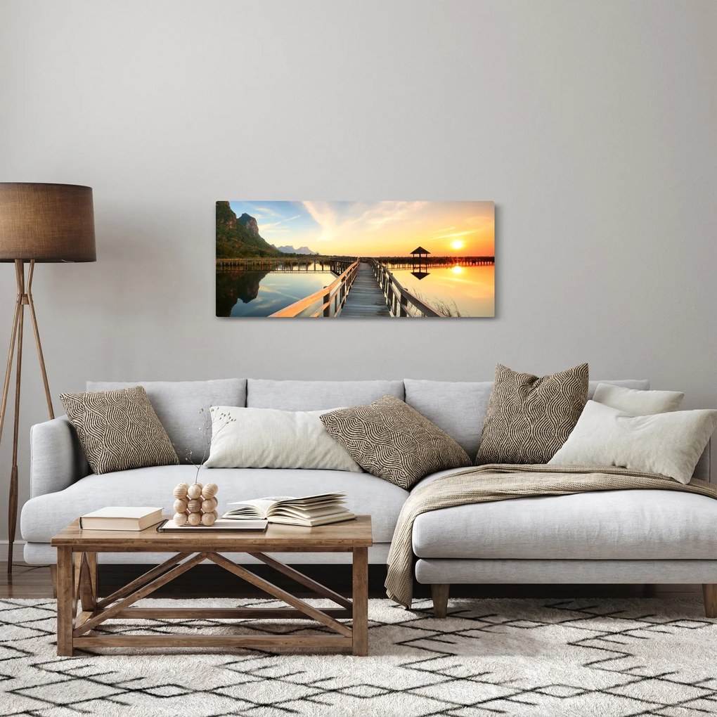 Tablou cu pod (120x50 cm)
