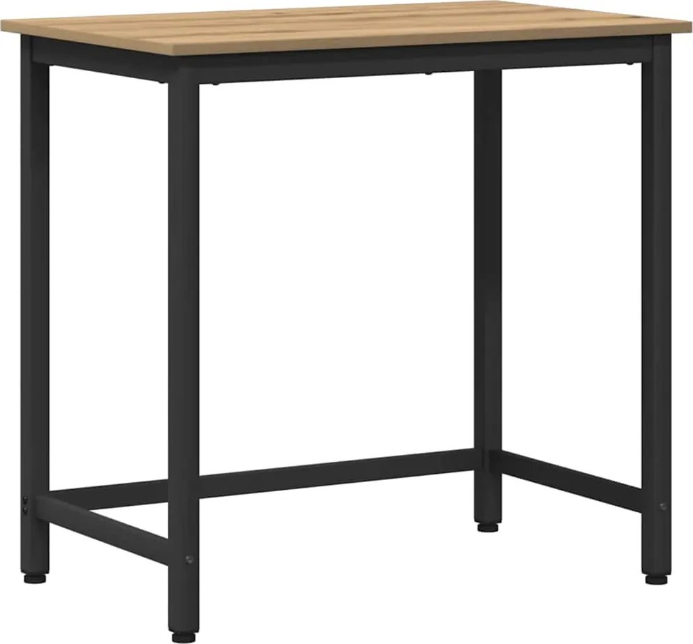 vidaXL masă Stejar Artizanal 100 x 50 x 76,5 cm