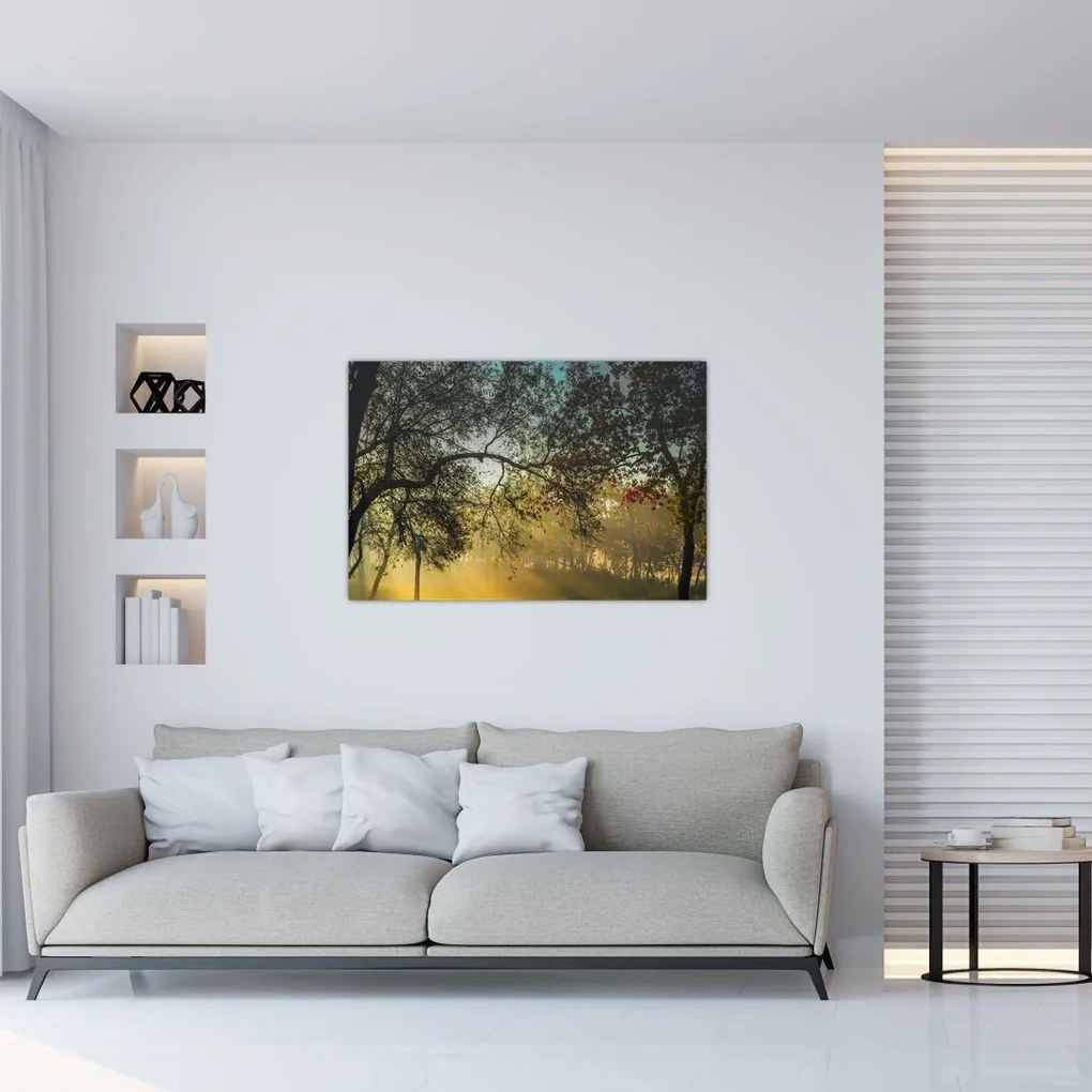 Tablou cu răsărit de soare (90x60 cm)