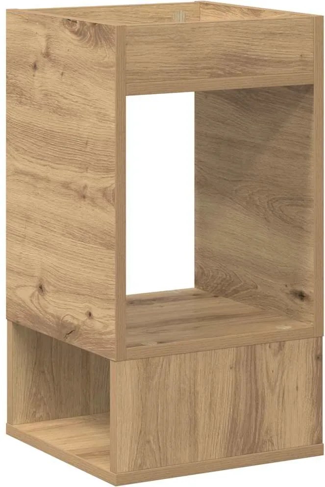 vidaXL Masă laterală Stejar Artizanal 30 x 30 x 56 cm Lemn compozit