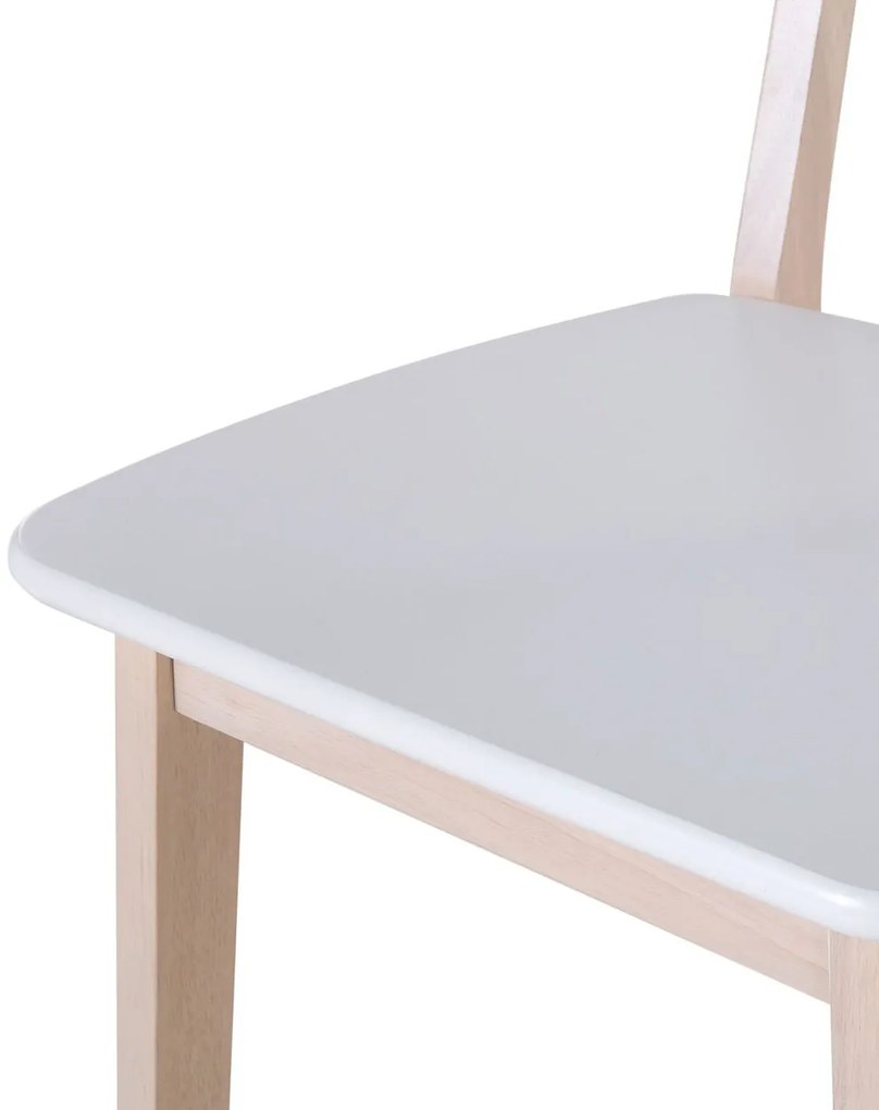 Set 2 buc. scaune sufragerie Salmos (alb). 1035610