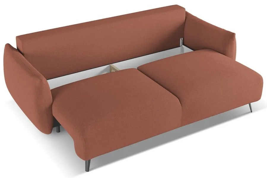 Canapea roz 230 cm Malie – Makamii