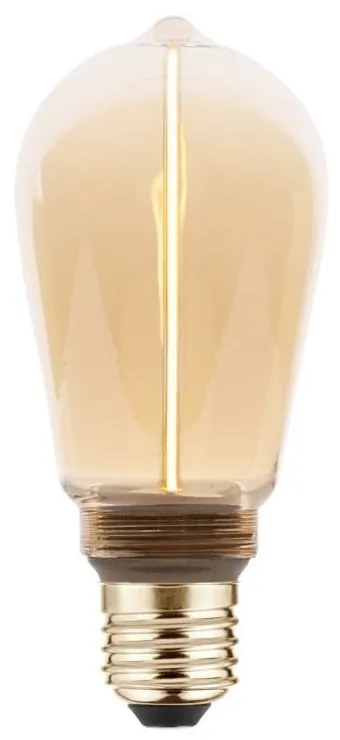 Bec cu filament E27, cu lumină albă caldă cu intensitate reglabilă 2 W – GTV