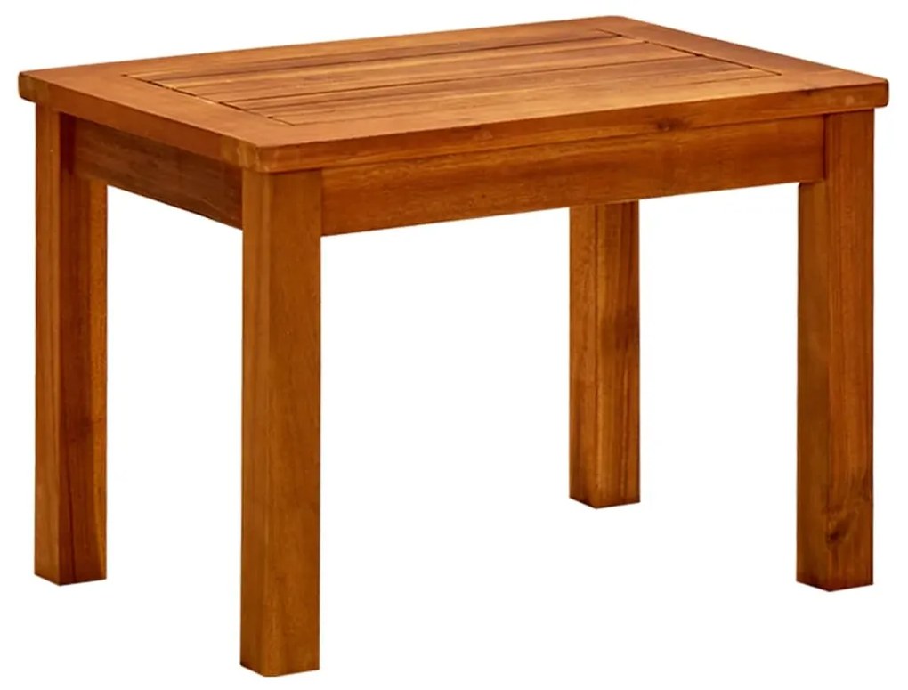 vidaXL Măsuță de cafea de grădină, 50x35x36 cm, lemn masiv acacia