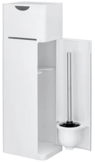 WENKO 24212100 - Perie WC IMON, 20 x 58,5 cm, albă