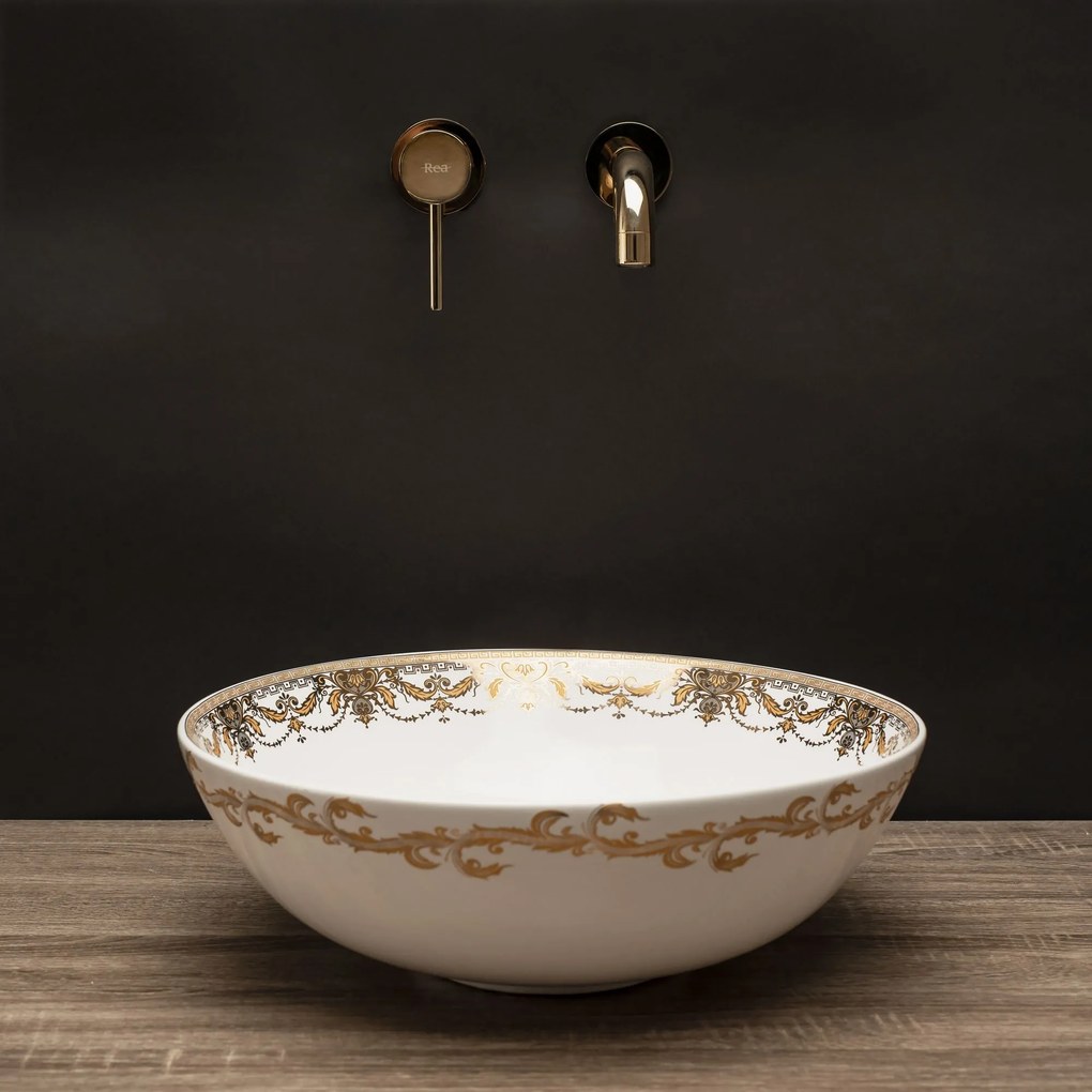 Lavoar ceramic pentru blat Rea Elita